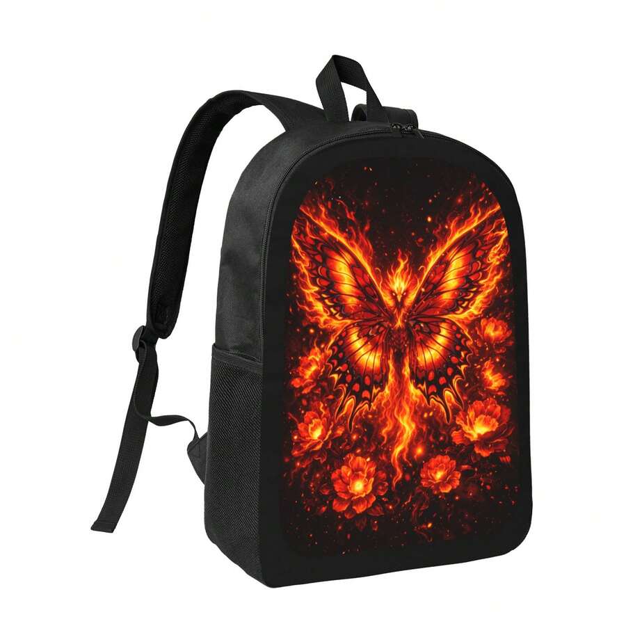 Flame Phoenix Butterfly Backpa - Fashion Backpack Women のレビューと価格