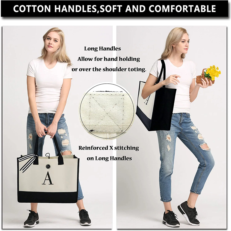 Tote Bag Fashion Canvas Totes  - Canvas Backpack Casual のレビューと価格