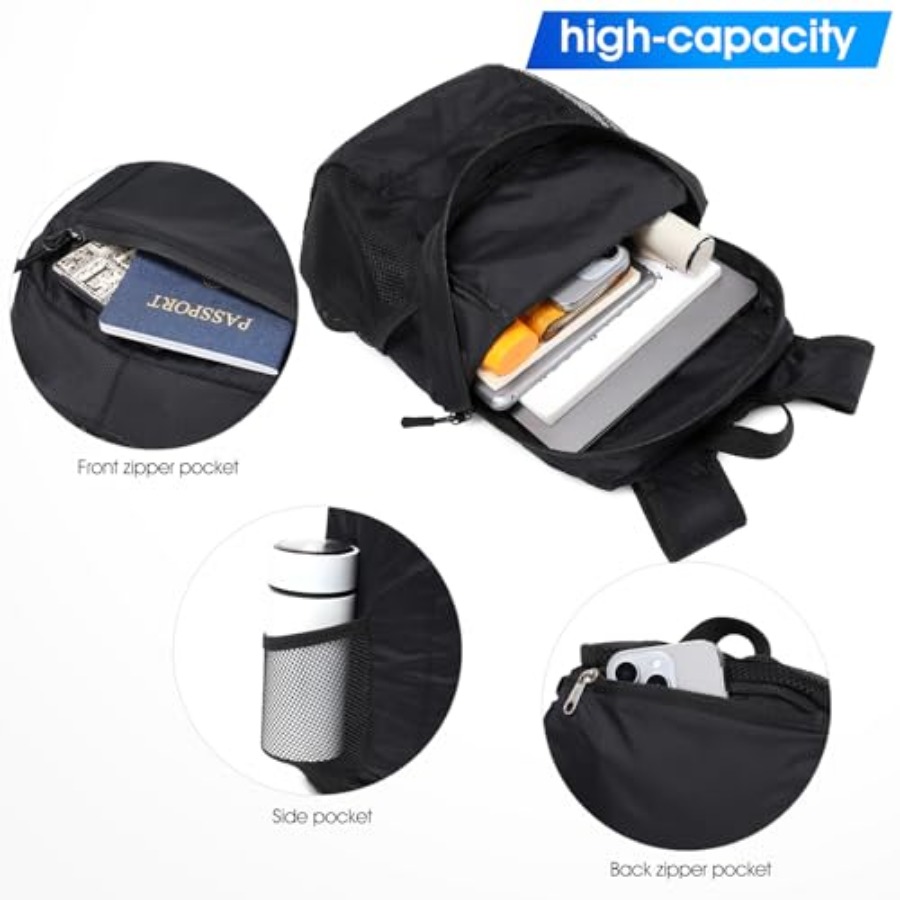 Lightweight Hiking Backpack Sm - Foldable Backpack Small のレビューと価格