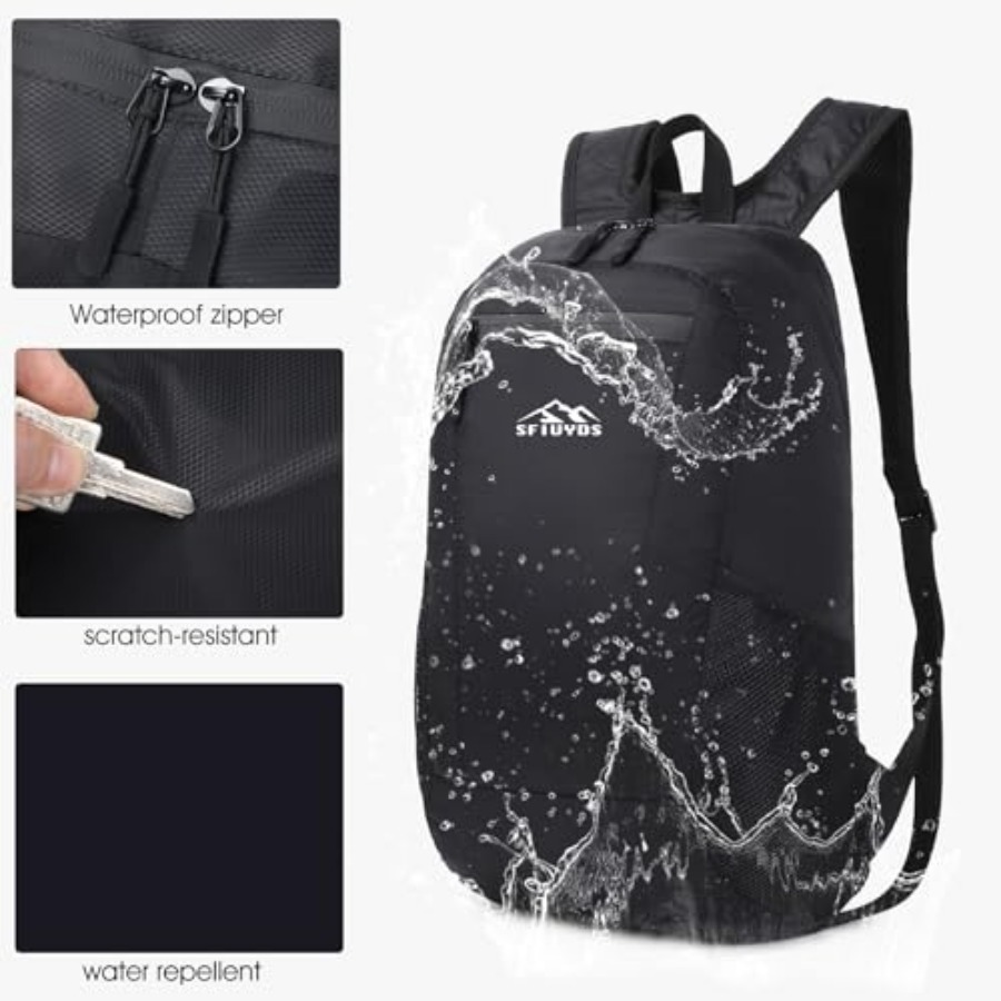 Lightweight Hiking Backpack Sm - Foldable Backpack Small のレビューと価格