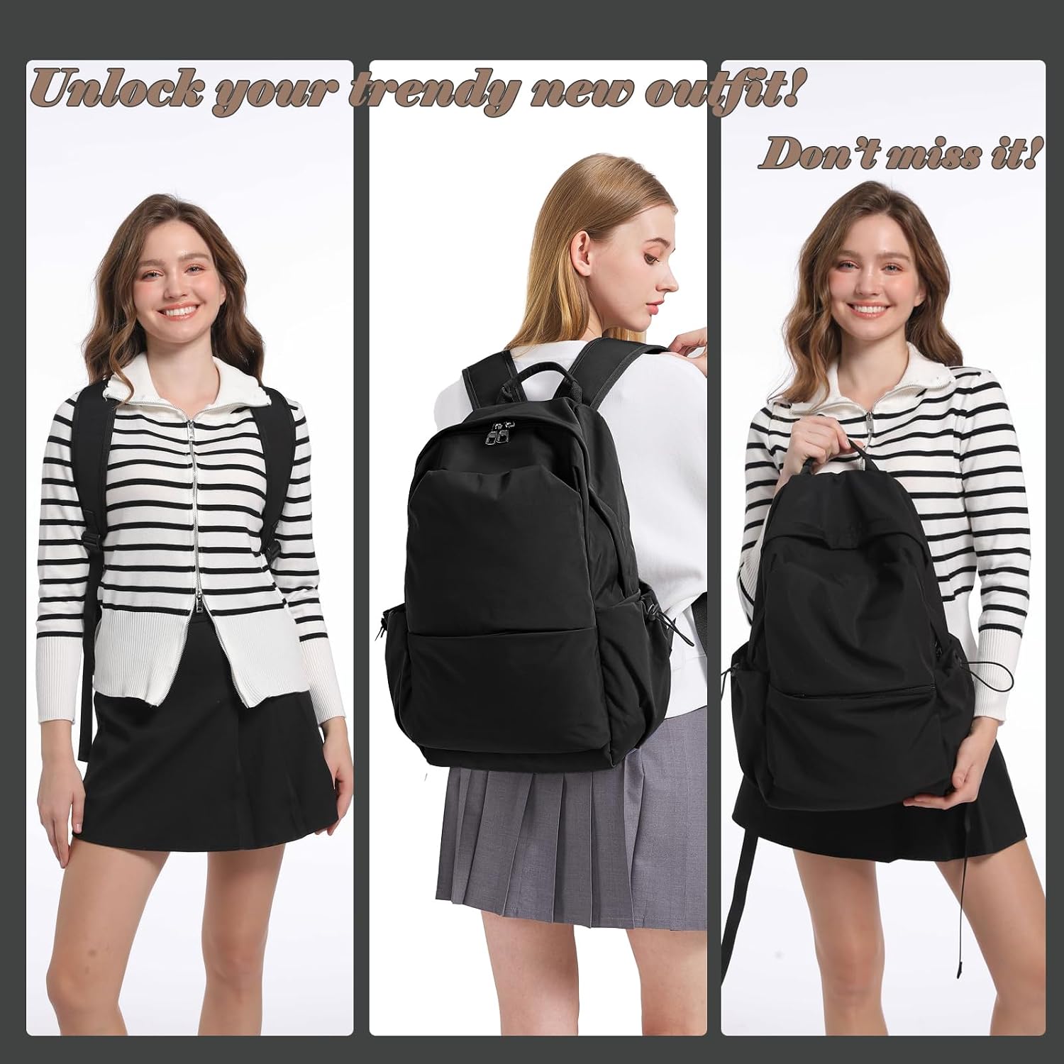 Laptop Backpack for Women and  - Laptop Backpack 15.6 のレビューと価格
