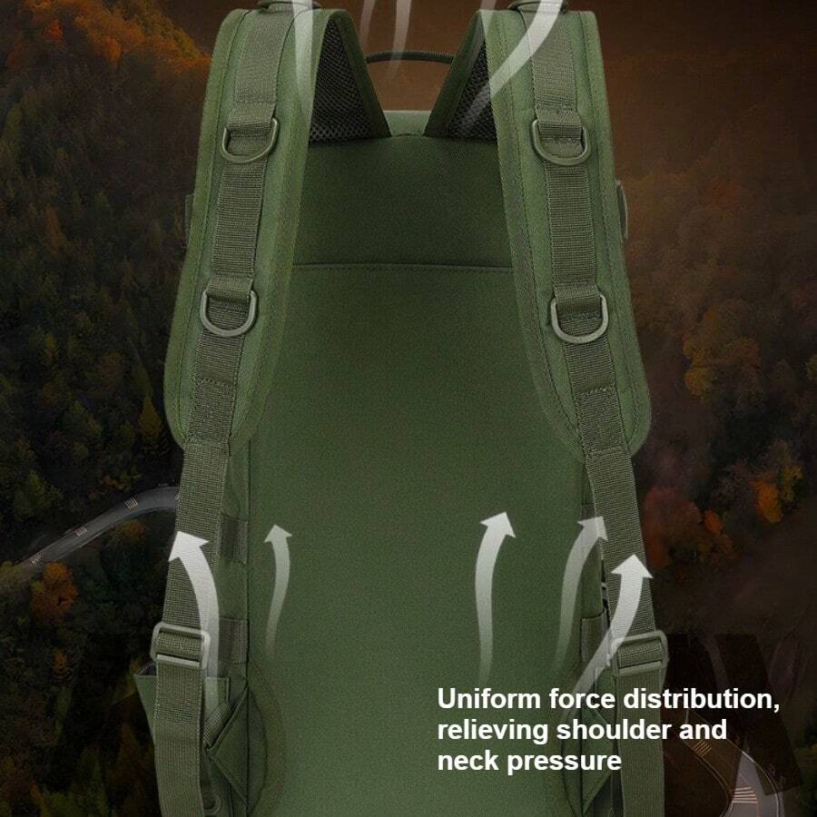 Large Capacity Tactical Backpa - Hiking Backpack Waterproof のレビューと価格