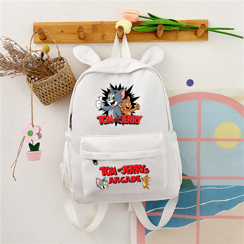 Tom and Jerry Cute School Bag  - School Backpack Teen のレビューと価格