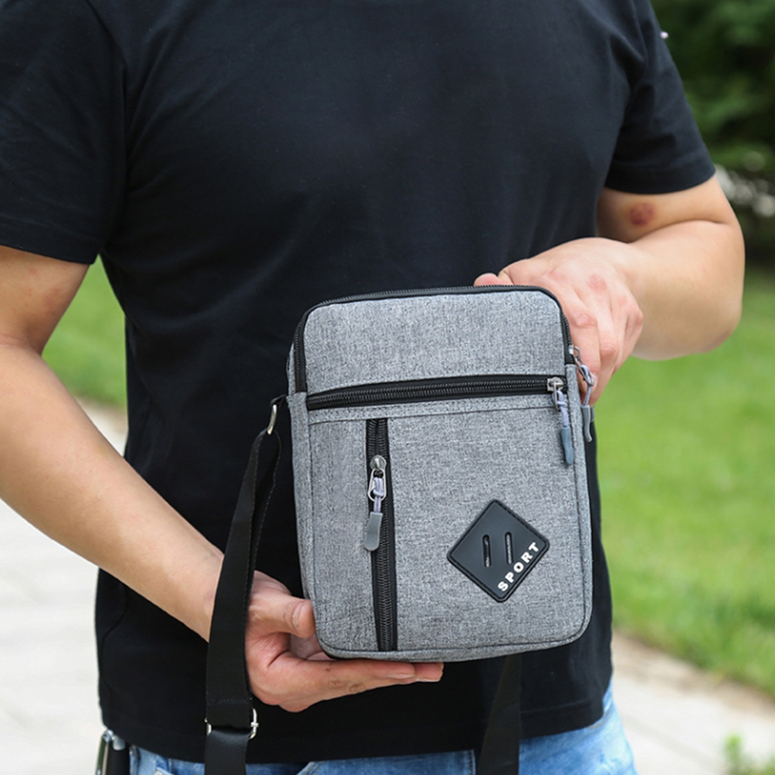 2026 Men's Messenger Bag Cross - Canvas Backpack Casual のレビューと価格