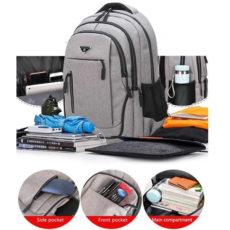 Large Capacity Backpack Men La - School Backpack Teen のレビューと価格