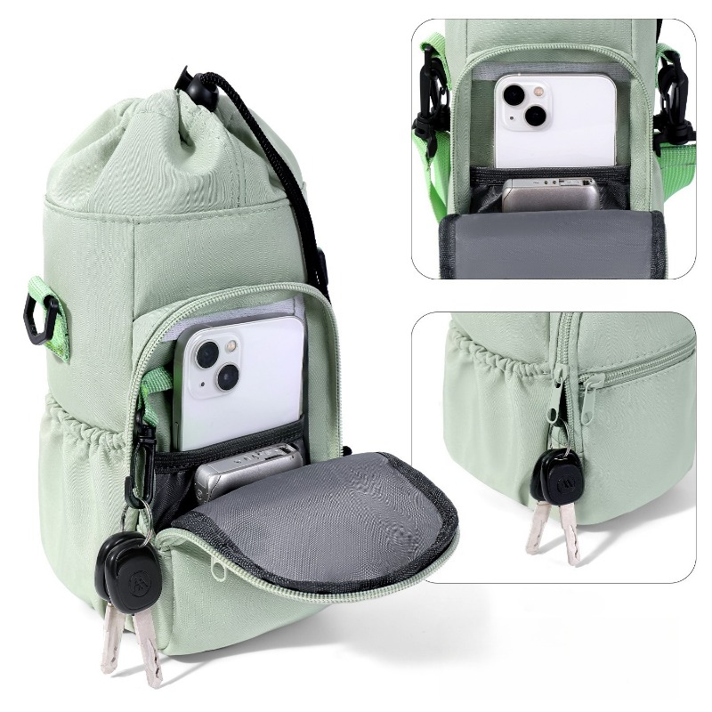 2pcs Water Bottle Crossbody Ba - Hydration Pack Outdoor のレビューと価格