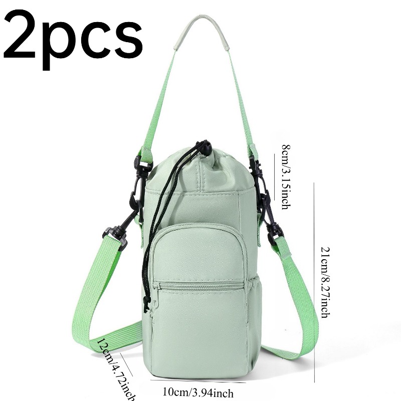 2pcs Water Bottle Crossbody Ba - Hydration Pack Outdoor のレビューと価格