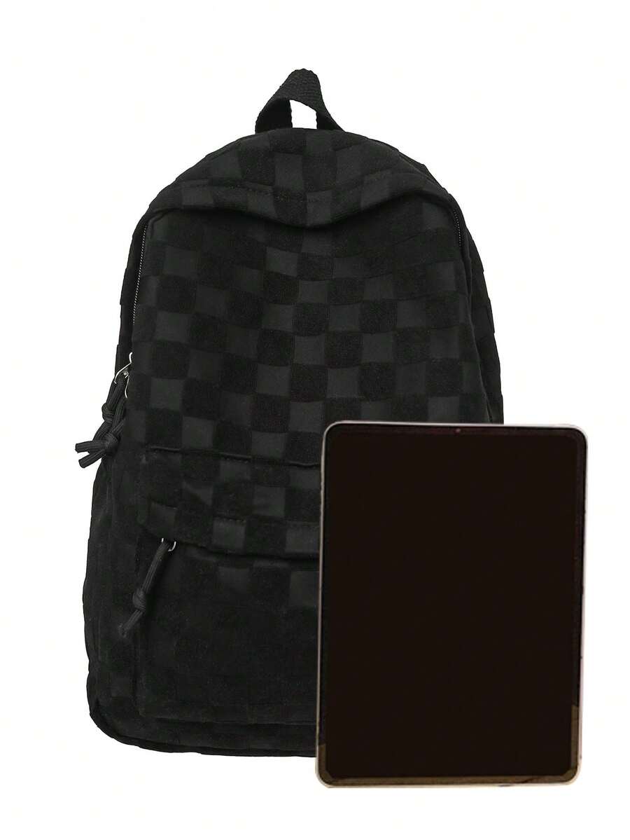 Womens Patchwork Plaid Faux Fu - Fashion Backpack Women のレビューと価格