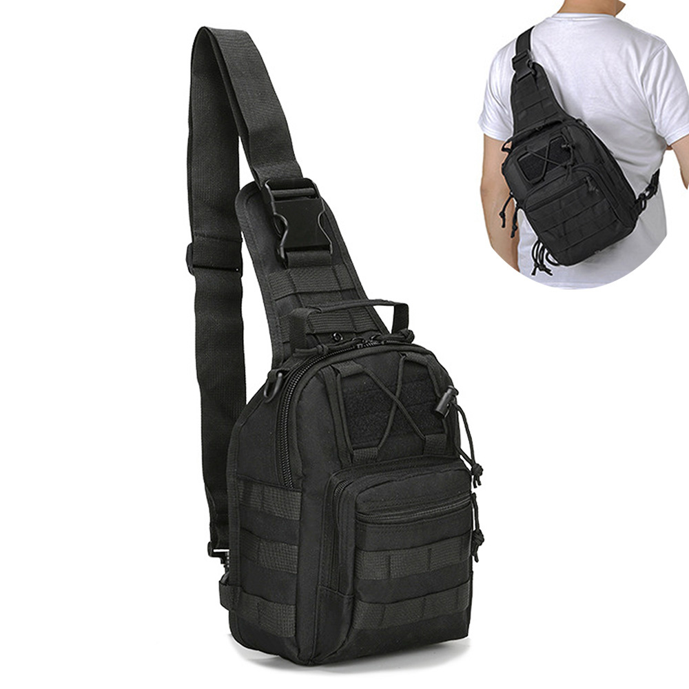 Men Cross body Sling Backpack  - Urban Backpack Tactical のレビューと価格