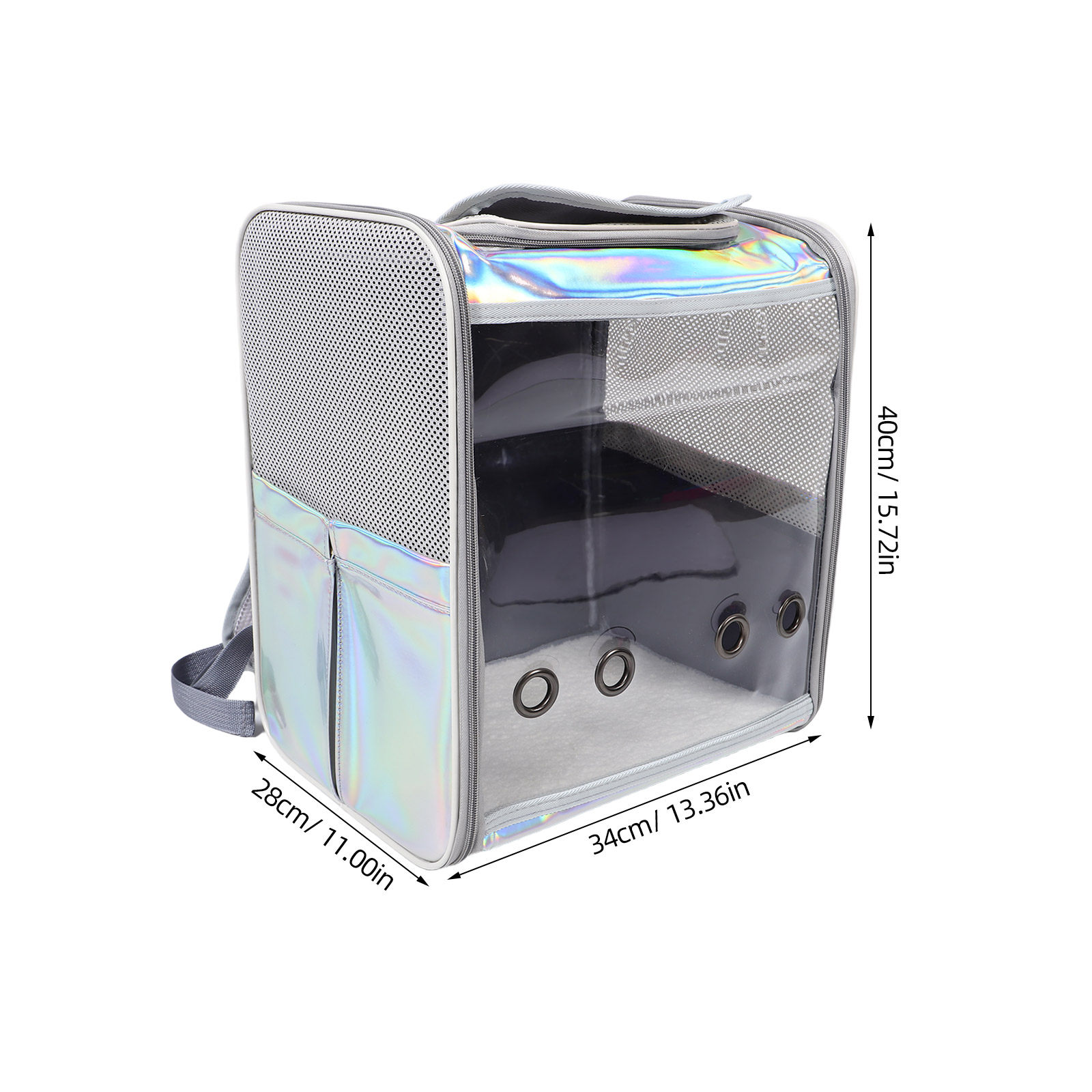 Breathable Mesh Pet Backpack C - Foldable Backpack Small のレビューと価格