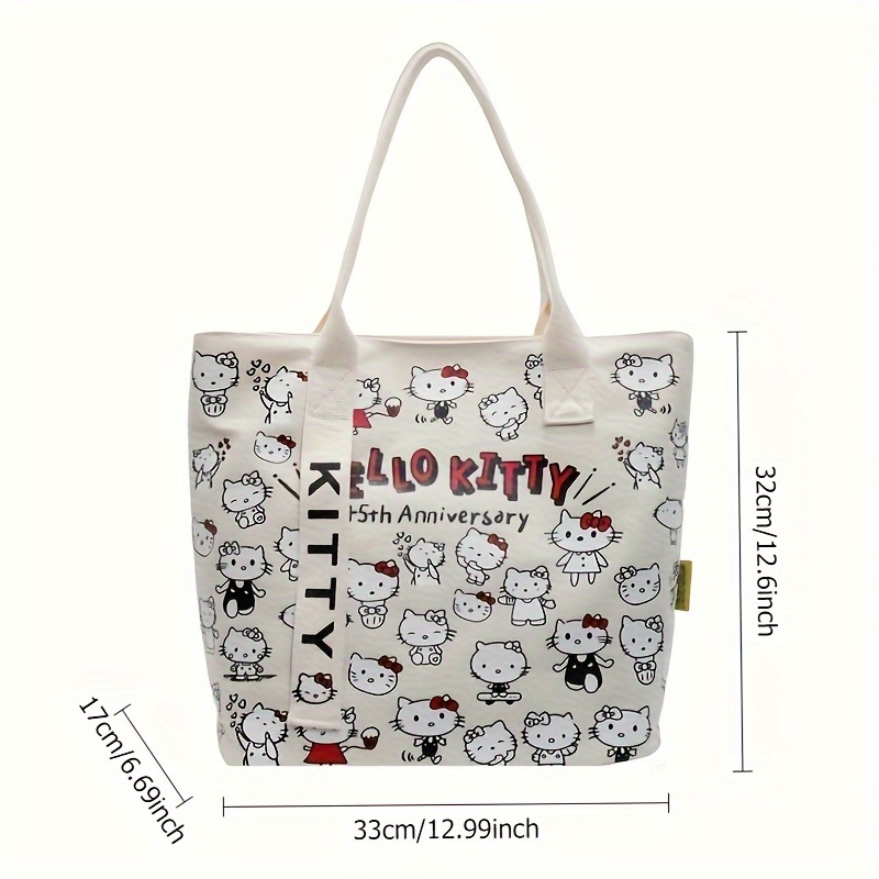 Hello Kitty Large Capacity Sho - Canvas Backpack Casual のレビューと価格