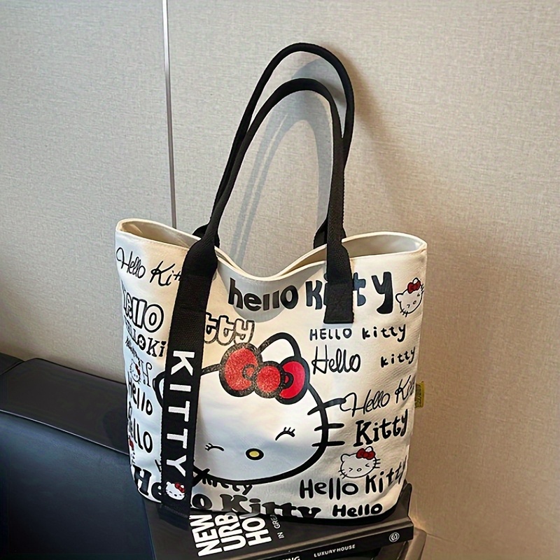 Hello Kitty Large Capacity Sho - Canvas Backpack Casual のレビューと価格
