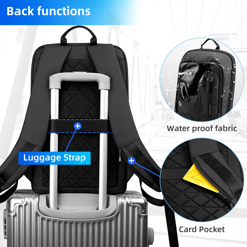 HK Slim Business Backpack for  - Laptop Backpack 15.6 のレビューと価格