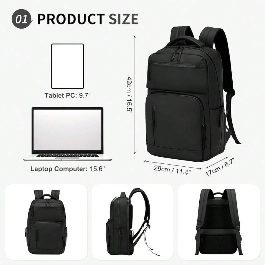 Waterproof Laptop Backpack For - Laptop Backpack 15.6 のレビューと価格