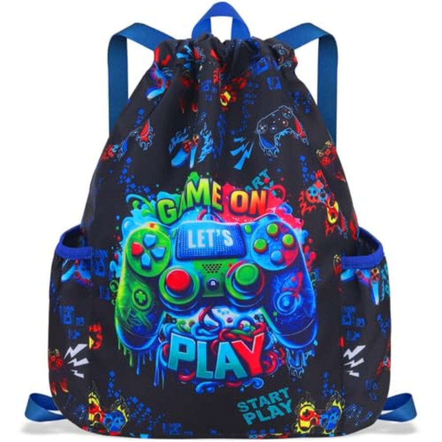 Drawstring Backpack for - Game - Drawstring Gym Bag のレビューと価格