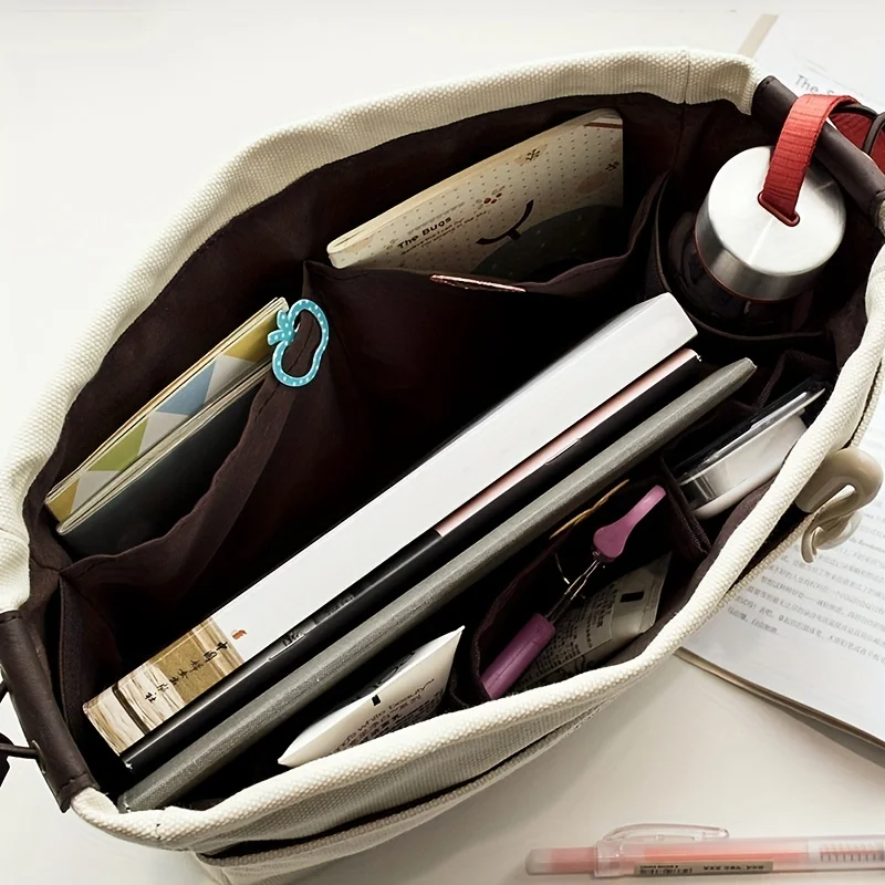 1/2pcs Drawstring Canvas Stora - Backpack Insert Organizer のレビューと価格