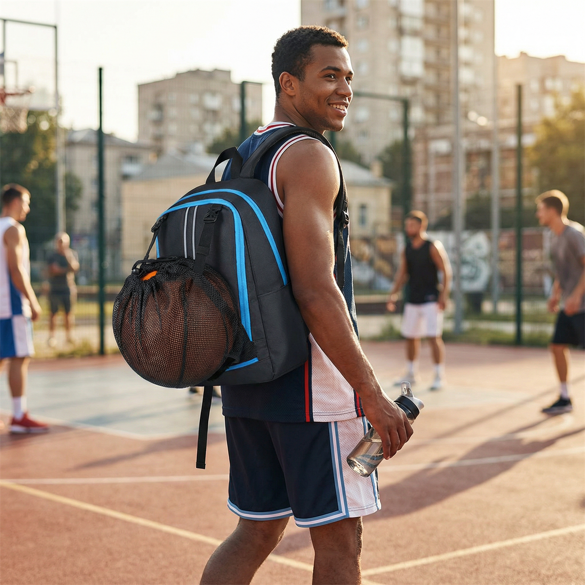 Basketball Bag Swimming Bag We - Drawstring Gym Bag のレビューと価格