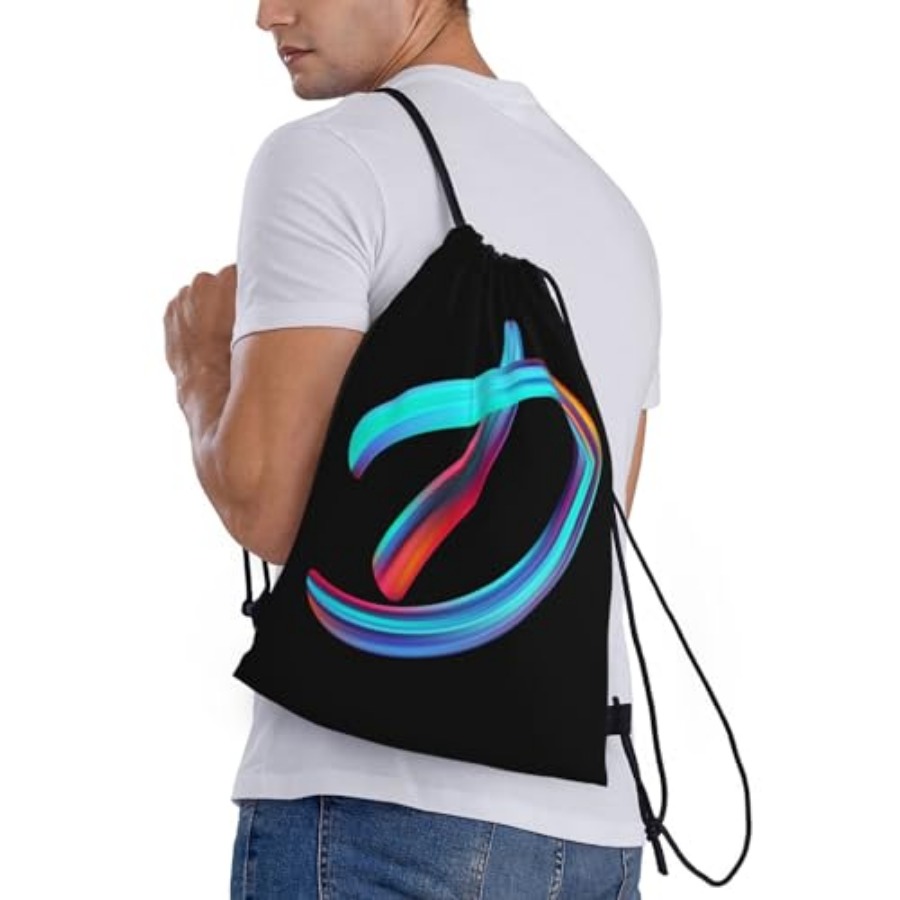 Drawstring Bags Initial Drawst - Drawstring Gym Bag のレビューと価格